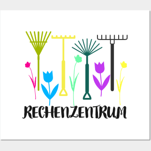 Rechenzentrum Gärtner Humor Gartenarbeit Spaß Posters and Art